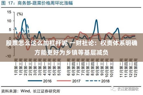 股票怎么这么加杠杆呢 一财社论：权责体系明确方能更好为乡镇等基层减负