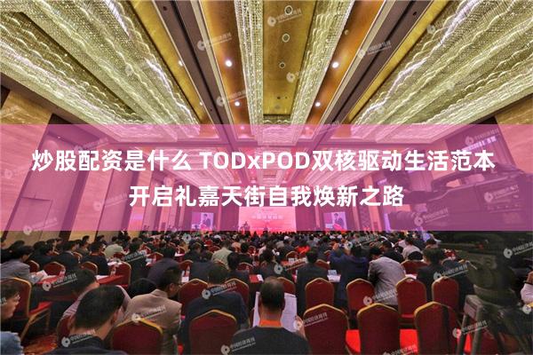 炒股配资是什么 TODxPOD双核驱动生活范本 开启礼嘉天街自我焕新之路