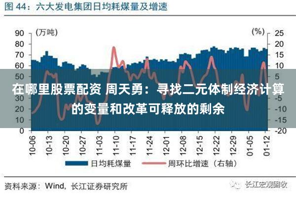 在哪里股票配资 周天勇：寻找二元体制经济计算的变量和改革可释放的剩余